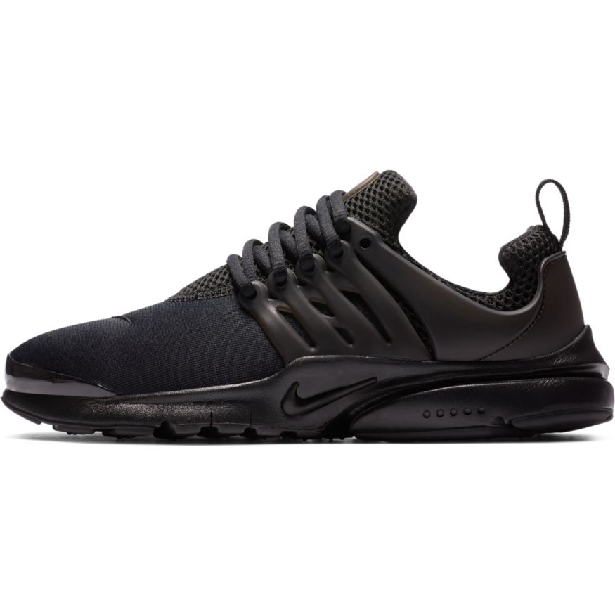 Nike Presto GS in BLACK/BLACK-BLACK - product image from the listing.