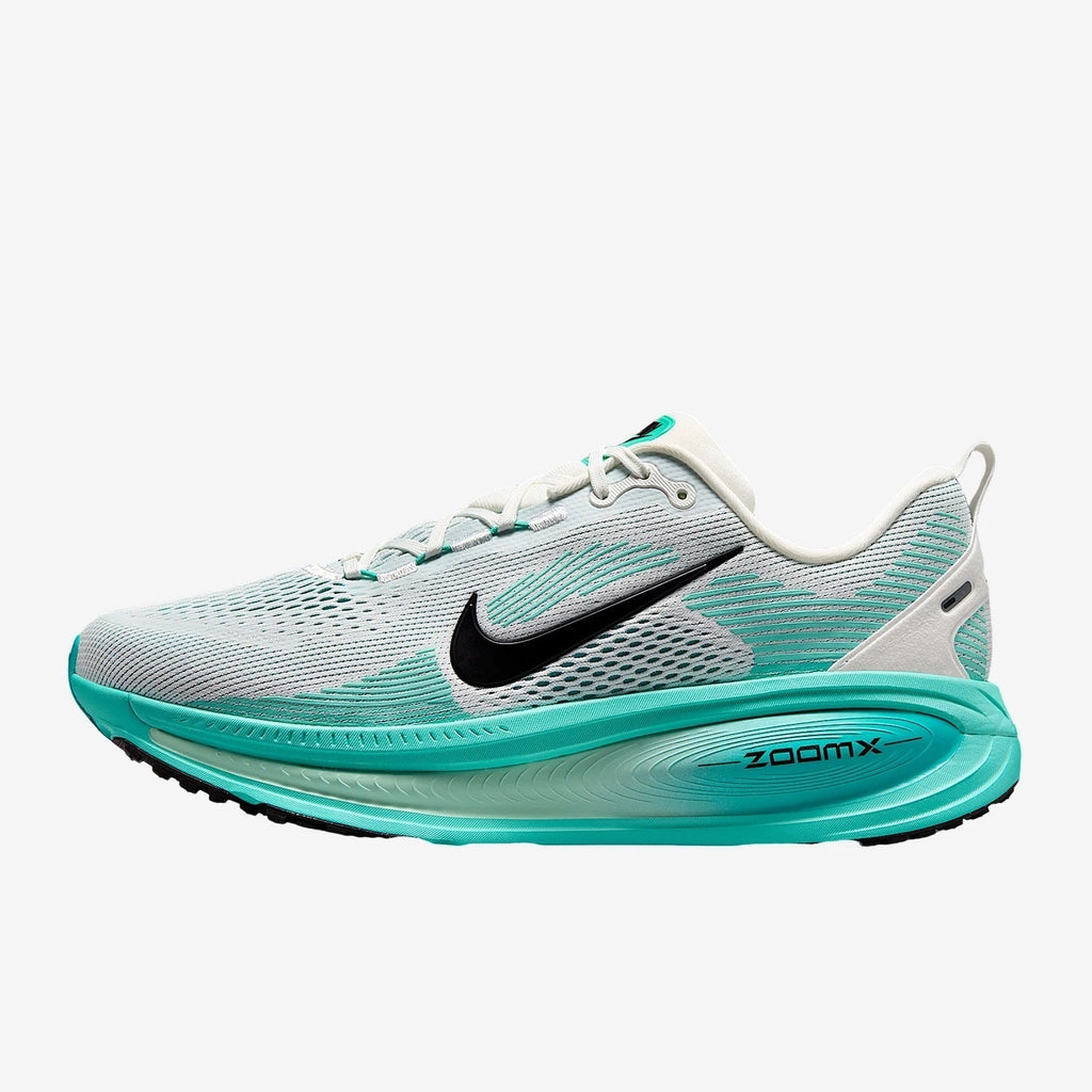 Nike Vomero 18 Running Shoes in White Aqua HM6803-103 - product image from the listing.