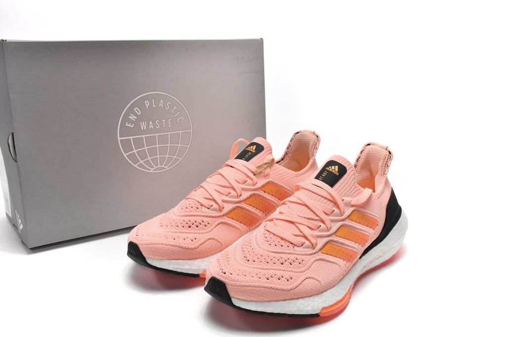 adidas Ultra Boost 22 Heat.RDY Running Shoes GX8037 in Pink - product image from the listing.