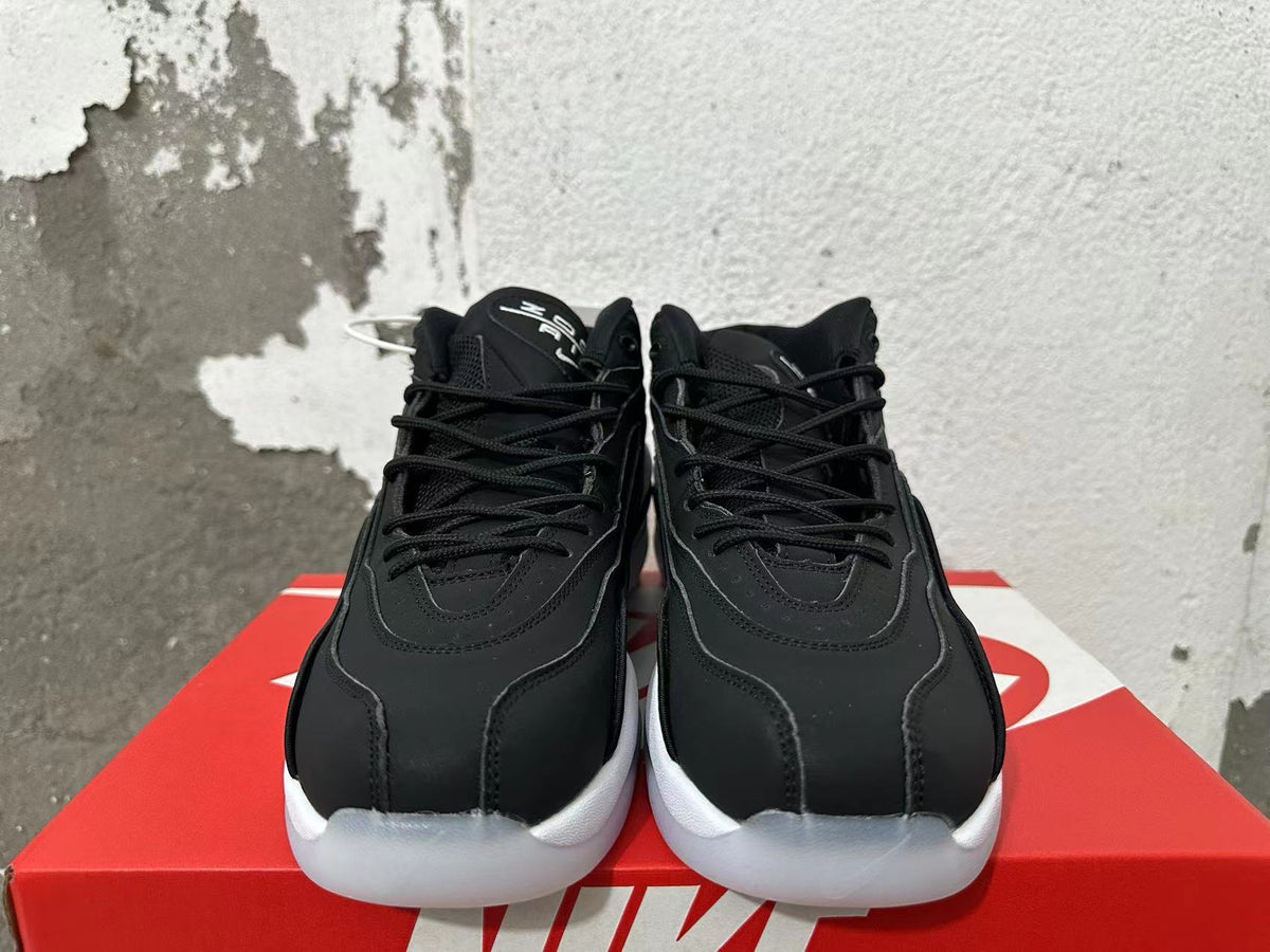 Nike Air Max Uptempo Sneakers in Black and Grey - product image from the listing.