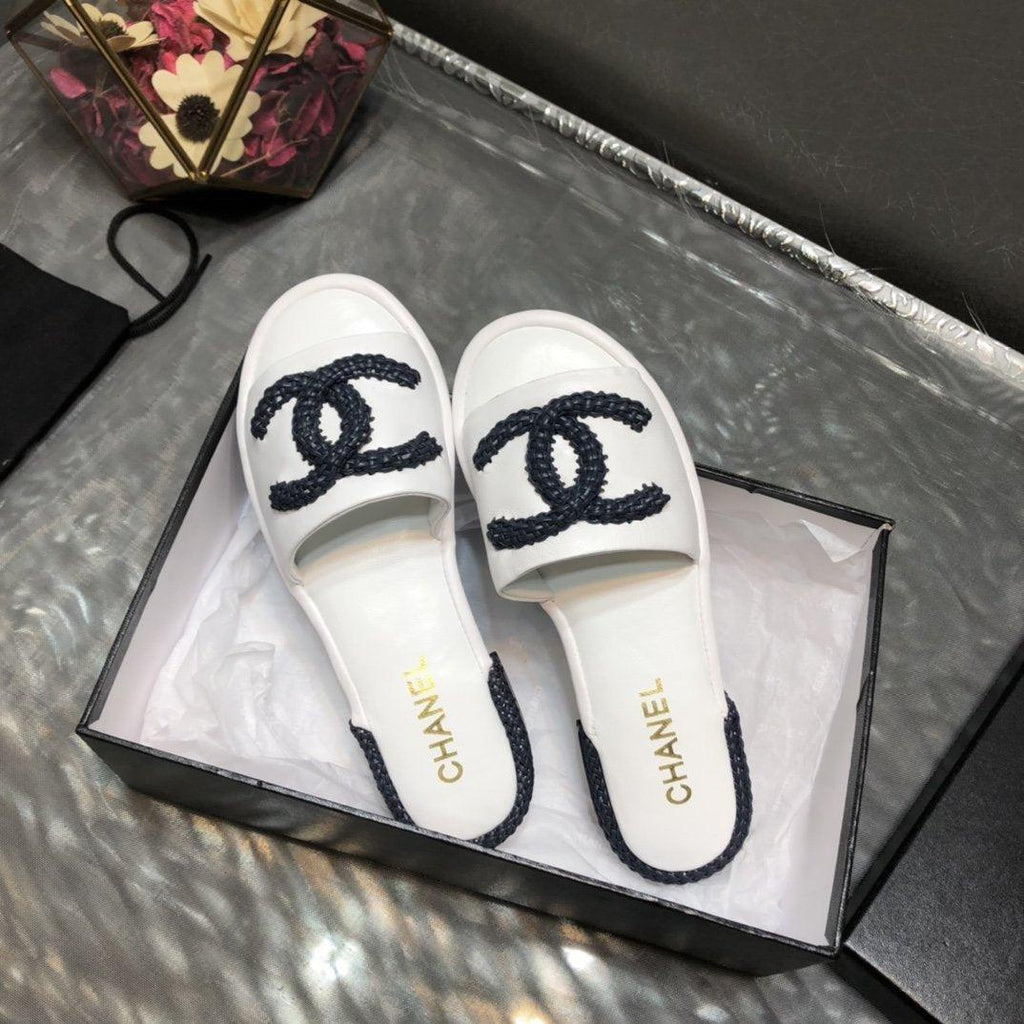 Sandals by Chanel - product photo shown in the listing for this item.