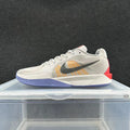 Nike Zoom Basketball Shoes in Off-White and in Purple - product image from the listing.