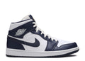 Air Jordan 1 Mid 'Obsidian' Sneaker - product image from the listing.