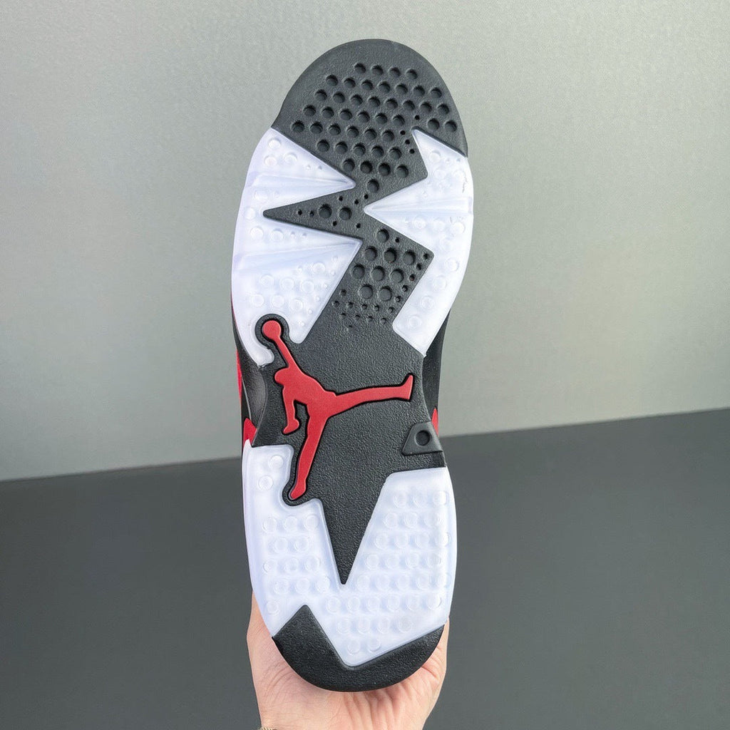 Air Jordan 6 Retro Toro Sneakers in Red and Black CT8529-600 - product image from the listing.