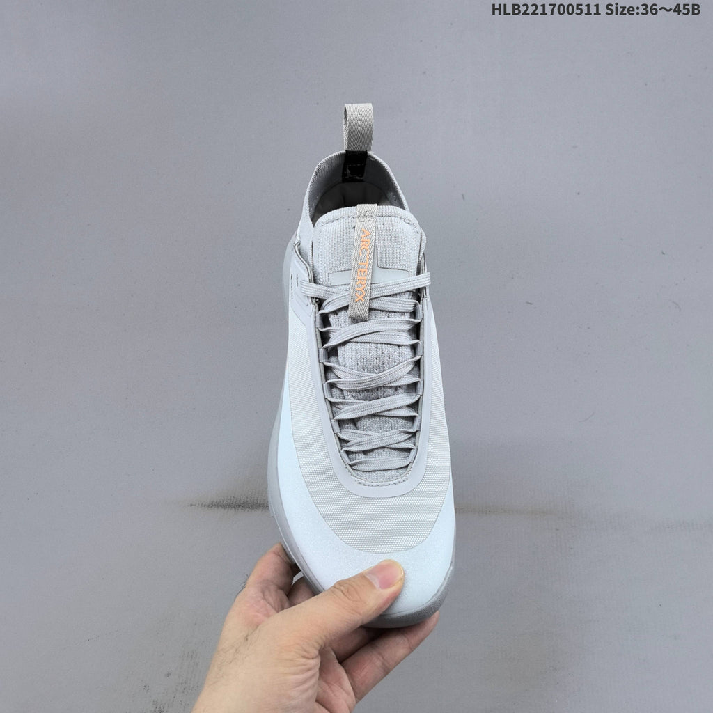 Arc'teryx Konseal Vertex Alpine M Trail Shoes, in Light Gray - product image from the listing.