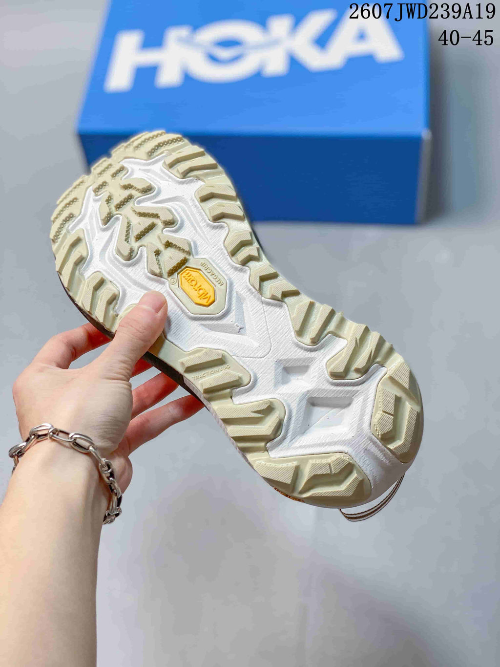 HOKA Rocket X 3 Low-Top Running Shoes in Gray - product image from the listing.