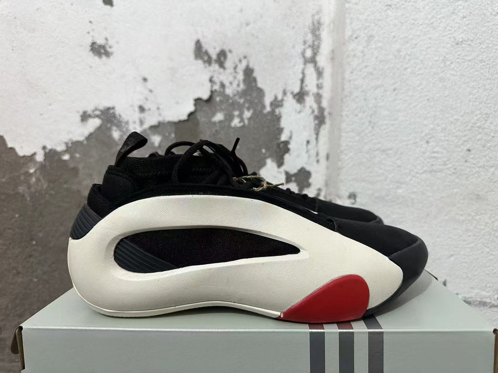 adidas Crazy 1 Basketball Sneakers in Black White Red - product image from the listing.