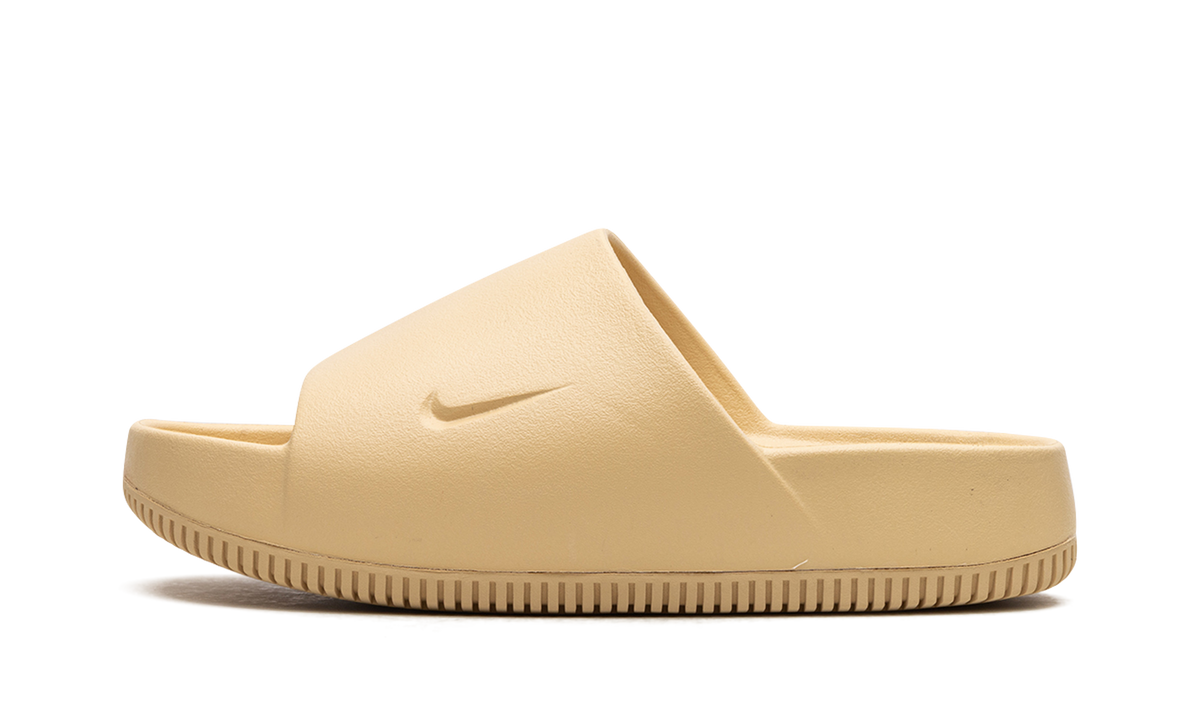 Women's NIKE CALM SLIDE "Sesame" DX4816 200 - product image from the listing.