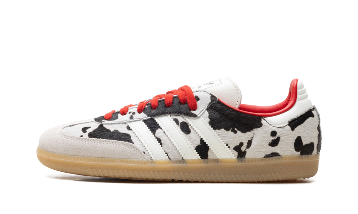 Women's Samba OG "Cow Print Aurora Coffee" KI6956 - product image from the listing.
