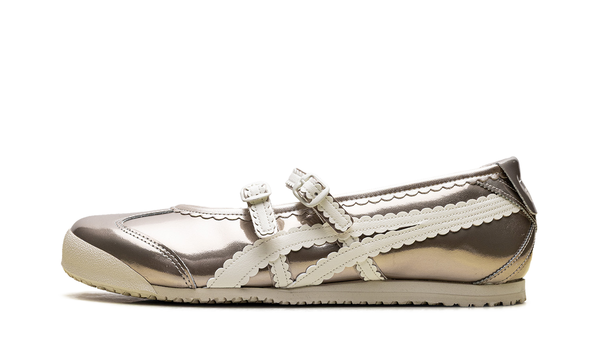 Onitsuka Tiger Mexico 66 Tgrs Wmns in Metallic Pack Champagne Cream 228275 - product image from the listing.