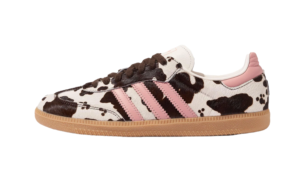 Women's Samba OG "Cow Print - Pink" KK2239 - product image from the listing.