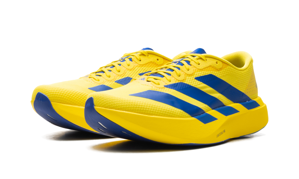"Yellow Royal Blue" Adizero Evo SL KK3673 - product image from the listing.