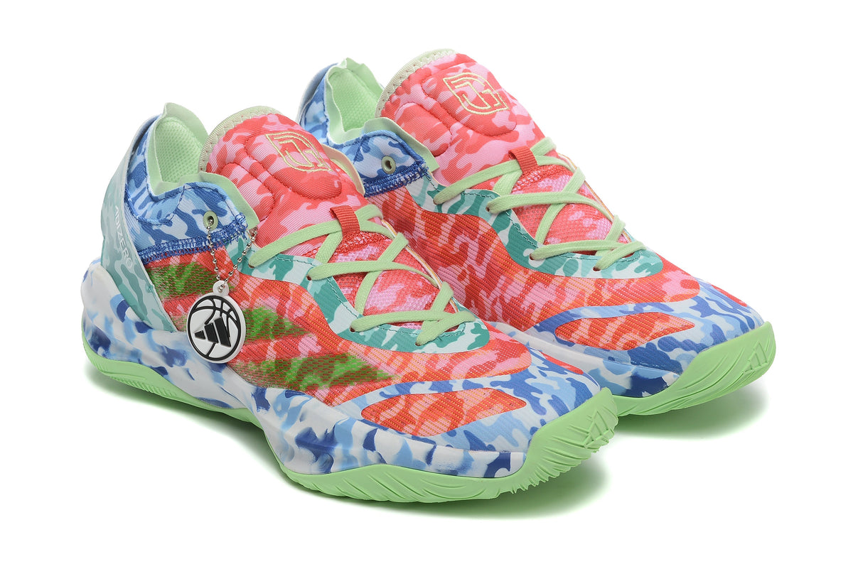 Adidas Basketball Trainers in Multicolor Camouflage - product image from the listing.