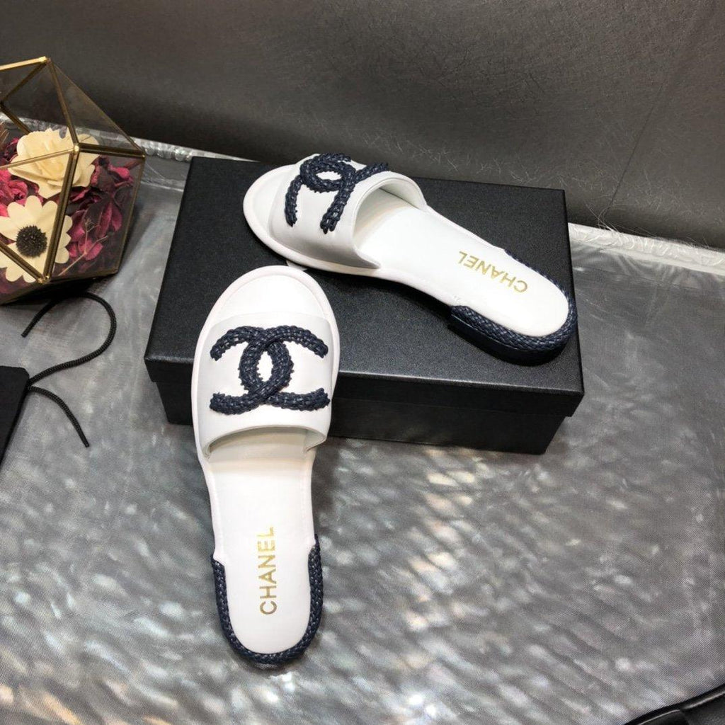 Sandals by Chanel - product photo shown in the listing for this item.