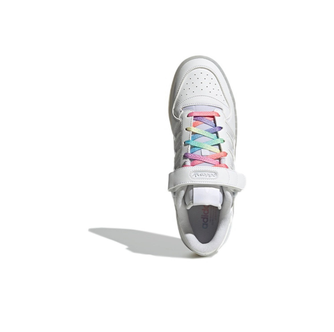 Adidas Originals Forum 84 Low White Rainbow Trainers GX2722 - product image from the listing.