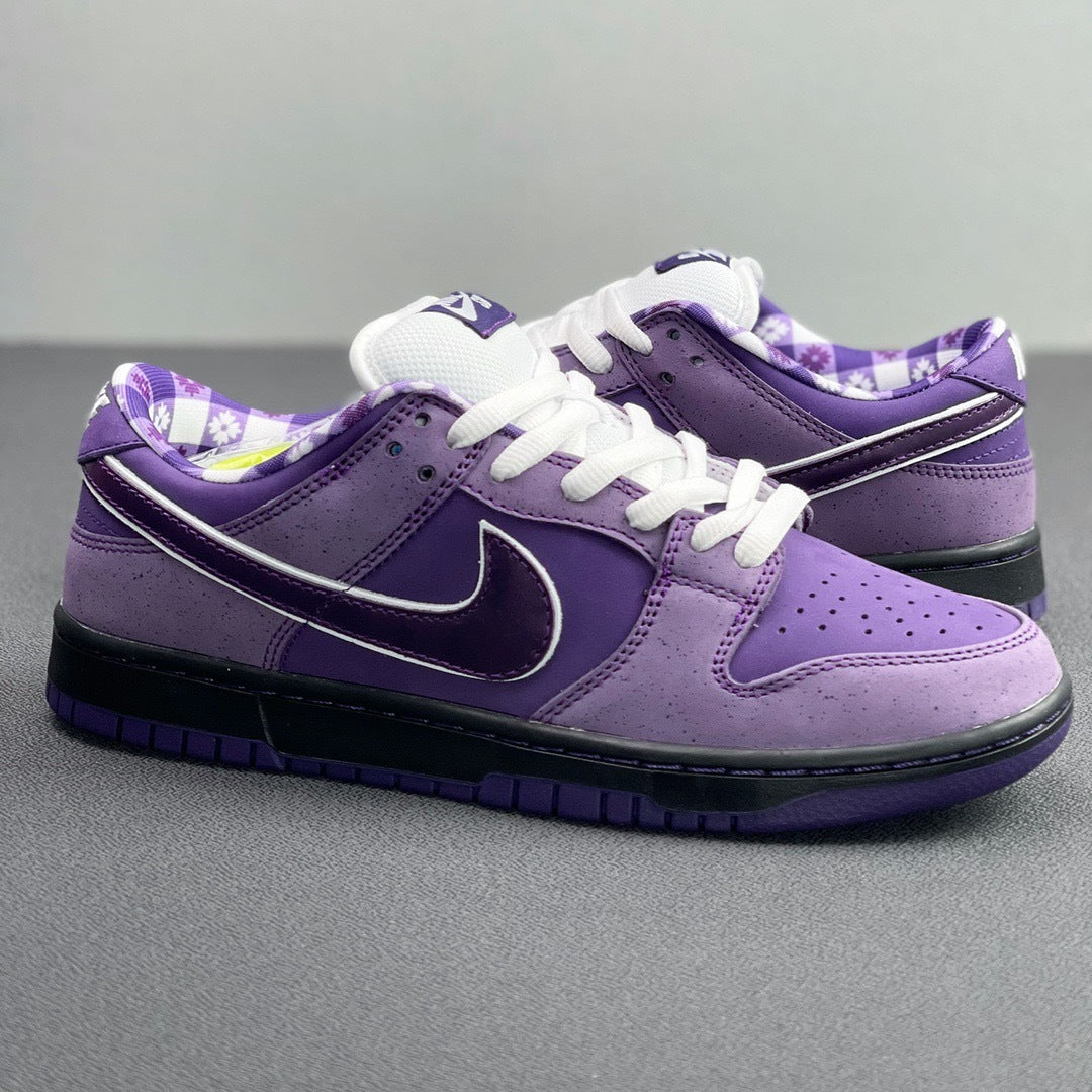Nike SB Dunk Low Purple Lobster Trainers BV1310-555 - product image from the listing.