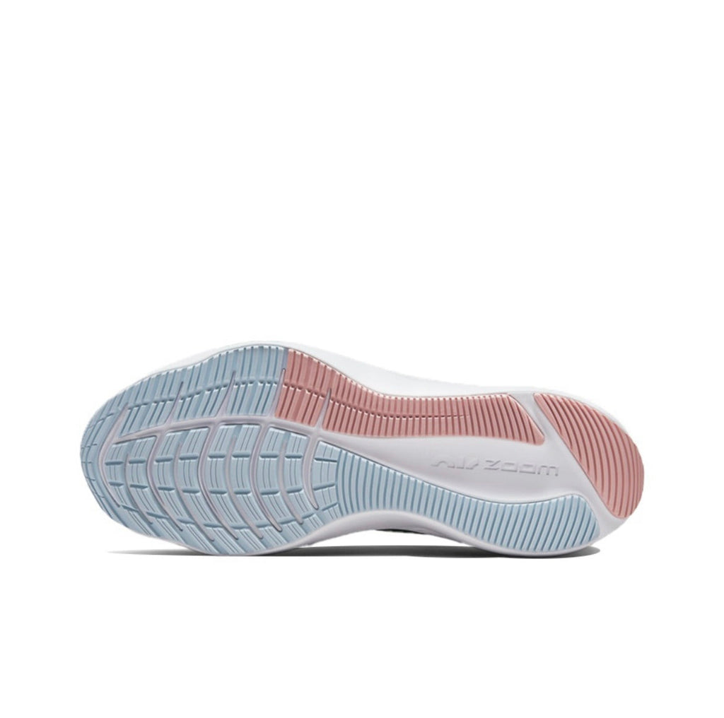 Nike Zoom Winflo 8 Running Shoes in White Green Pink CW3421-105 - product image from the listing.
