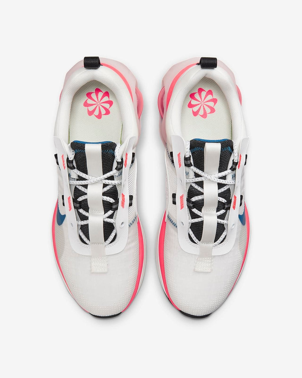 Nike Air Max 2021 Sneakers in White Blue Pink DH4245-100 - product image from the listing.