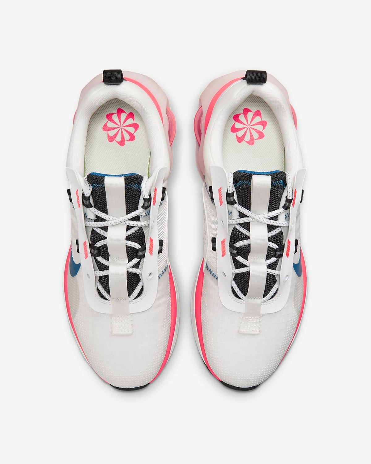 Nike Air Max 2021 Sneakers in White Blue Pink DH4245-100 - product image from the listing.