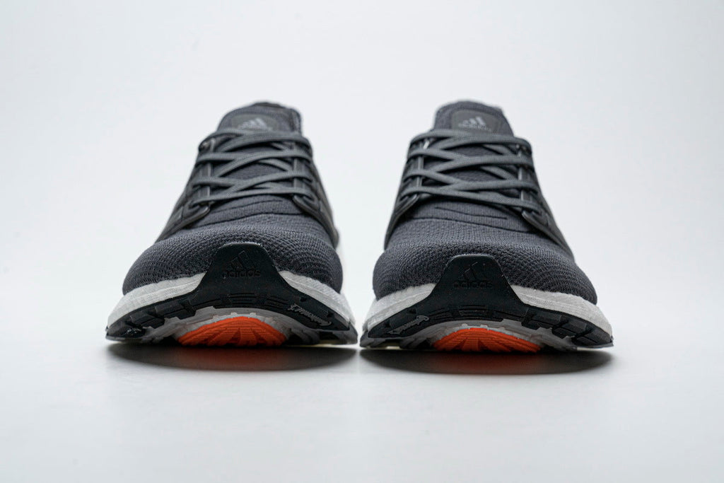 adidas UltraBoost 21 Running Shoes, in Charcoal and White FY0372 - product image from the listing.