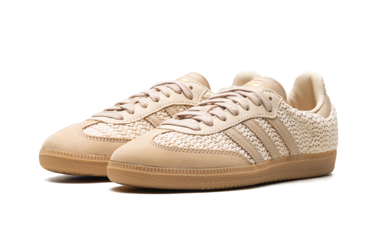 Women's Samba OG "Crochet Pack - Sand Strata" JR9446 - product image from the listing.