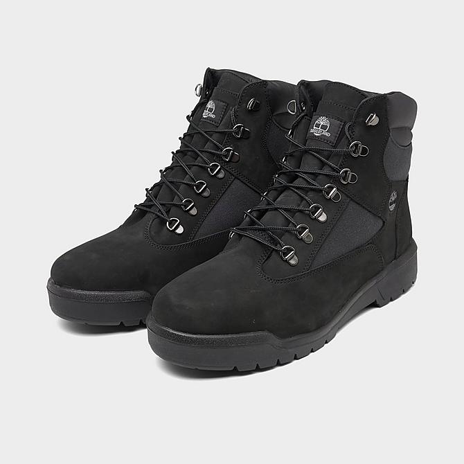 Timberland 6 Inch Field Boots - Black Waterbuck for Men - product image from the listing.
