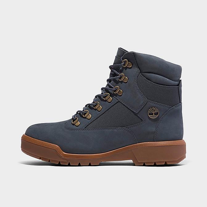 Timberland Field Boot Lace Up- DARK BLUE NUBUCK for Men - product image from the listing.