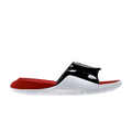 Jordan Hydro 7 Slide Black White Gym in Red - product image from the listing.