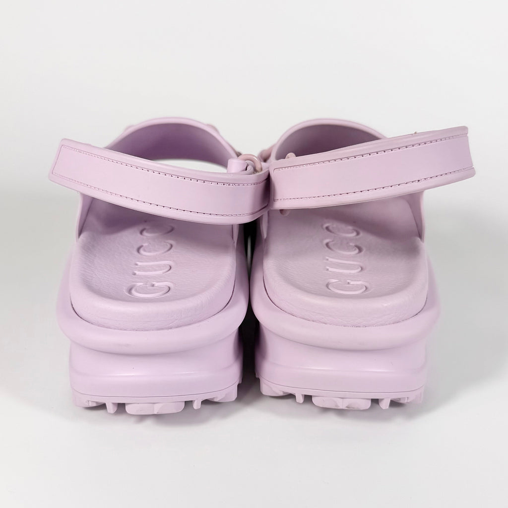 Women's Gucci Horsebit Platform Rubber Sandal - 7 - product image from the listing.