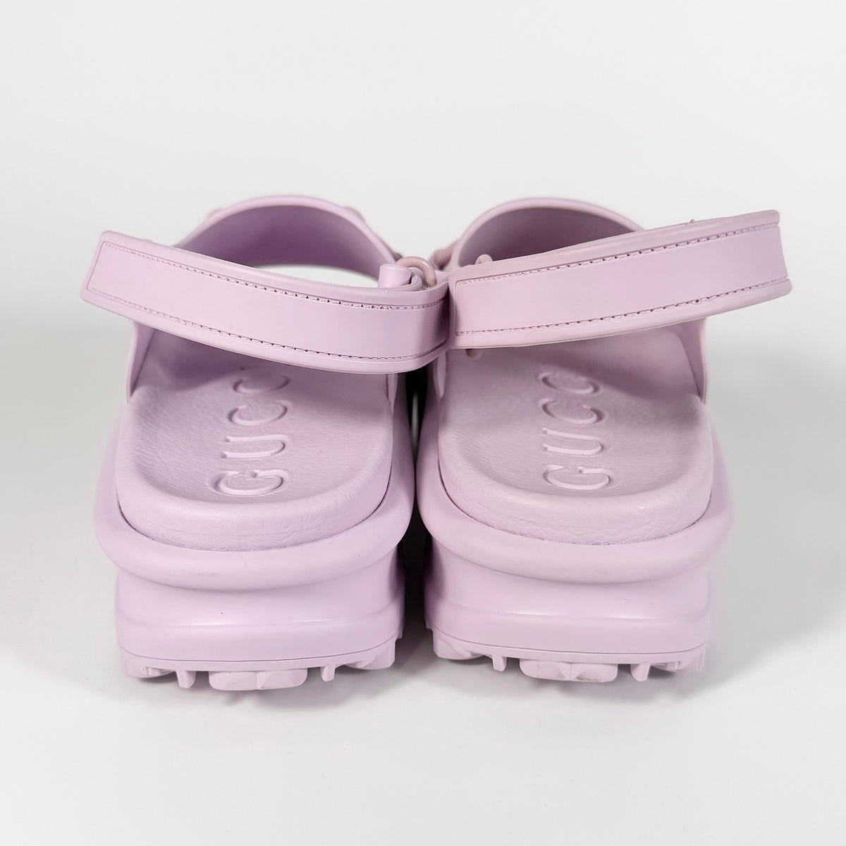 Women's Gucci Horsebit Platform Rubber Sandal - 7 - product image from the listing.