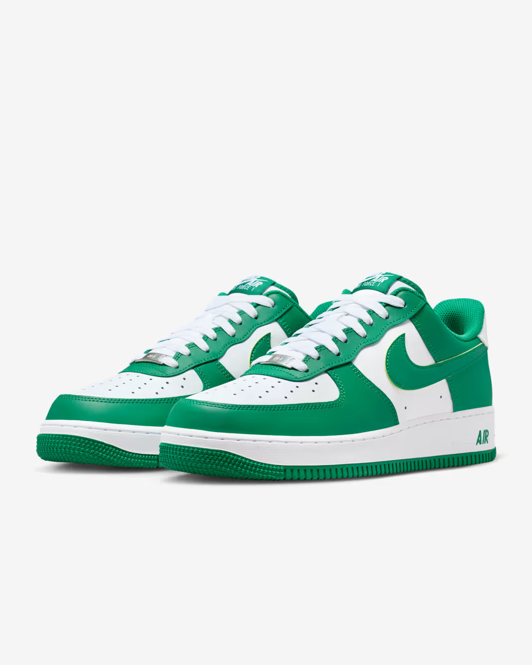 Nike Air Force 1 '07 - WHITE/MALACHITE for Men - product image from the listing.