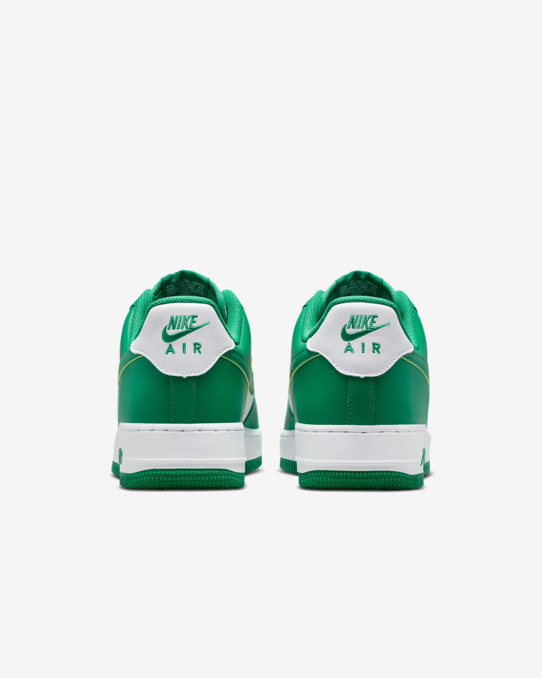 Nike Air Force 1 '07 - WHITE/MALACHITE for Men - product image from the listing.