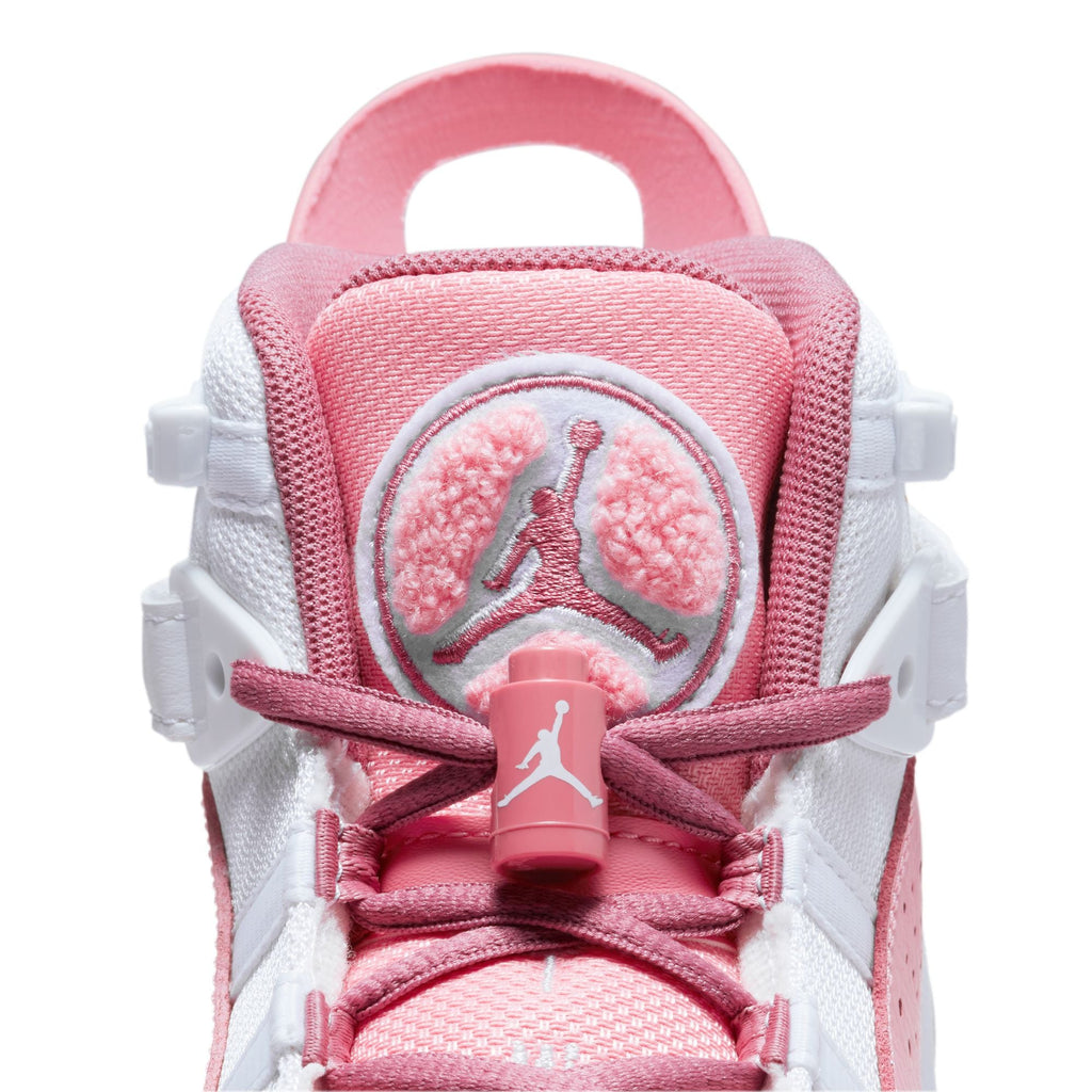 CORAL CHALK/DESERT BERRY-WHITE - Jordan 6 Rings GS - product image from the listing.
