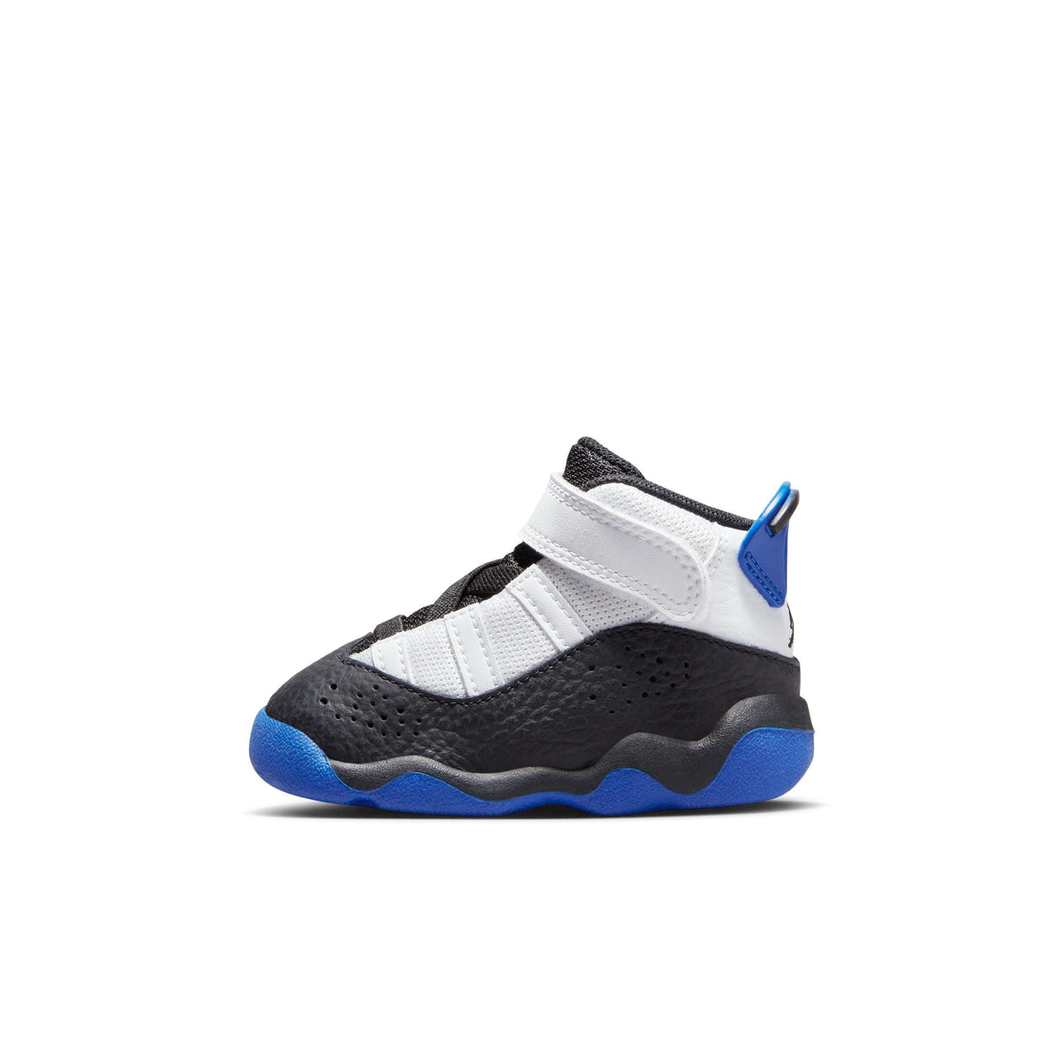 WHITE/GAME ROYAL-BLACK - Jordan 6 Rings (TD) - product image from the listing.