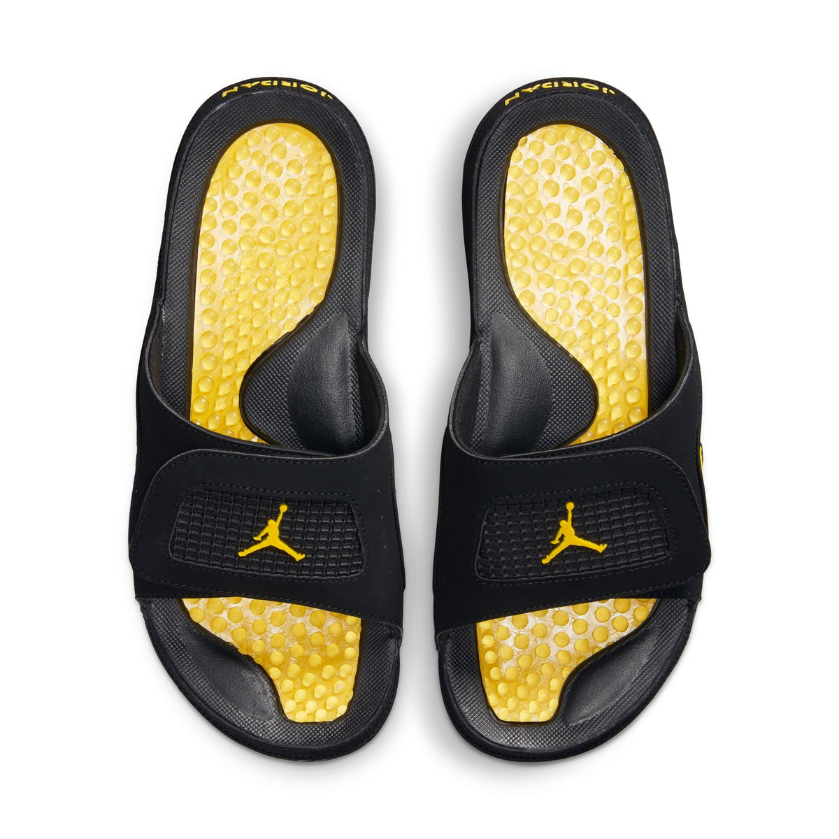 Jordan Hydro IV Retro - BLACK/TOUR YELLOW for Men - product image from the listing.