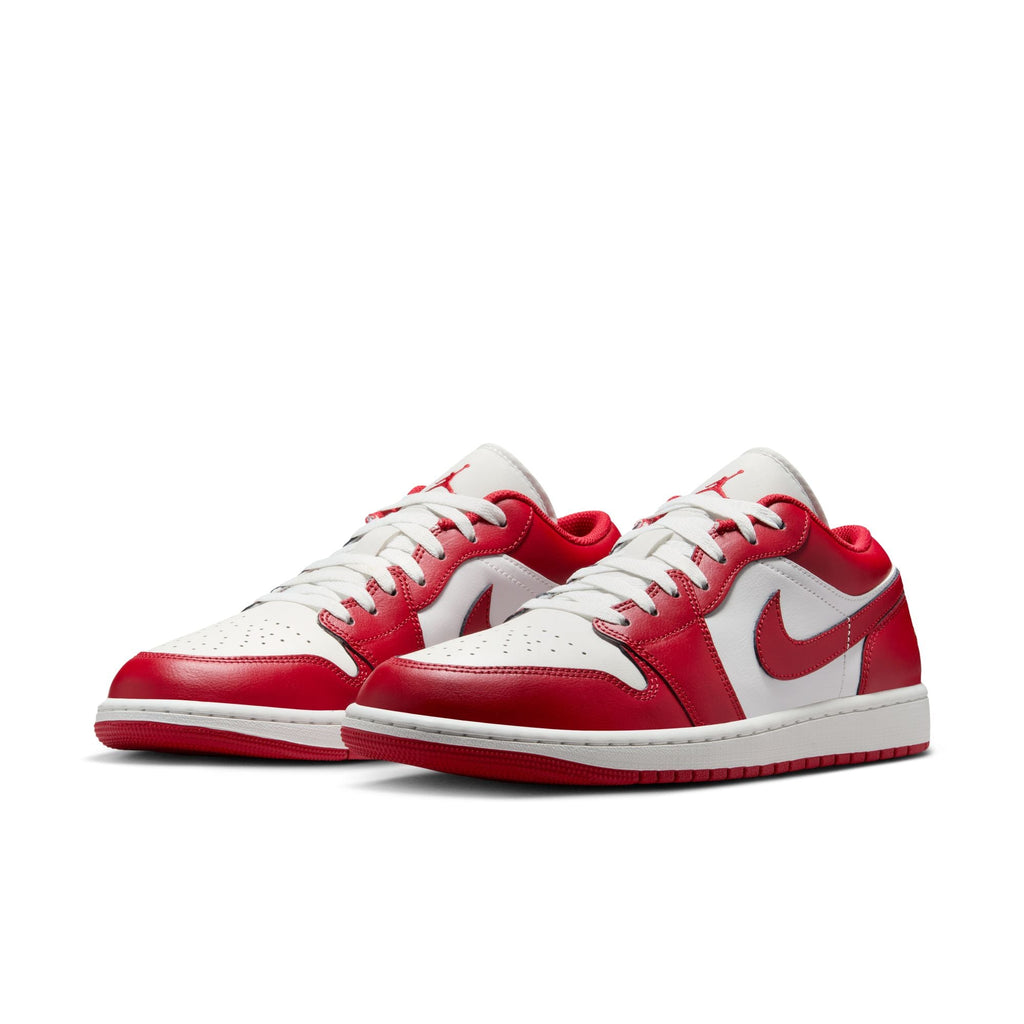 Air Jordan 1 Low - SUMMIT WHITE/VARSITY RED-SUMMIT WHITE for Men - product image from the listing.