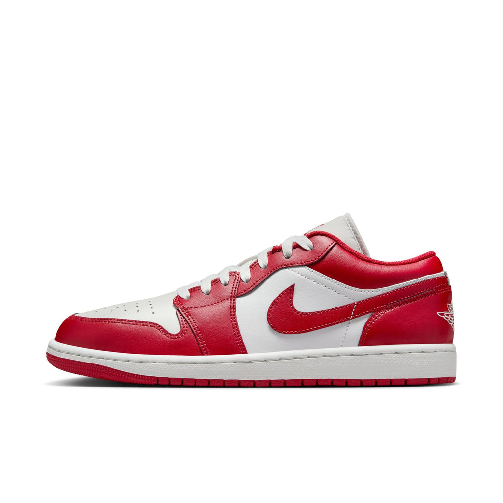 Air Jordan 1 Low - SUMMIT WHITE/VARSITY RED-SUMMIT WHITE for Men - product image from the listing.