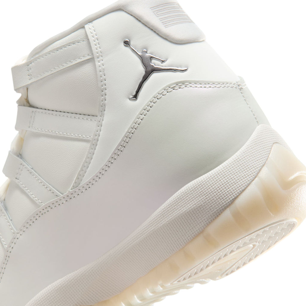 "Pearl" Air Jordan 11 Retro SAIL/PEARL GREY-WHITE-METALLIC SILVER - product image from the listing.