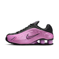 Nike Shox R4 - BLACK/LT MAGENTA-BLACK for Women - product image from the listing.