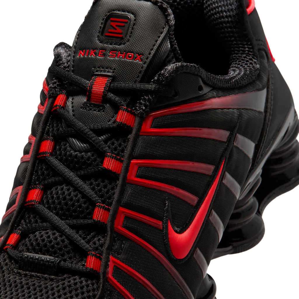 Nike Shox TL - BLACK/LT CRIMSON-BLACK for Men - product image from the listing.