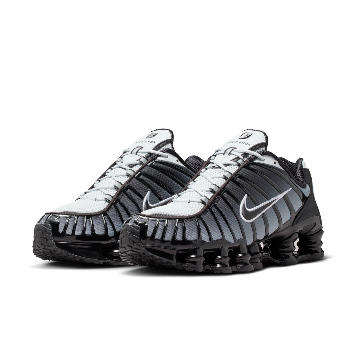 Nike Shox TL - BLACK/WHITE-PURE PLATINUM for Men - product image from the listing.