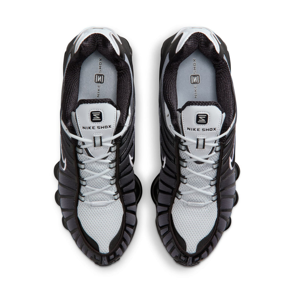 Nike Shox TL - BLACK/WHITE-PURE PLATINUM for Men - product image from the listing.