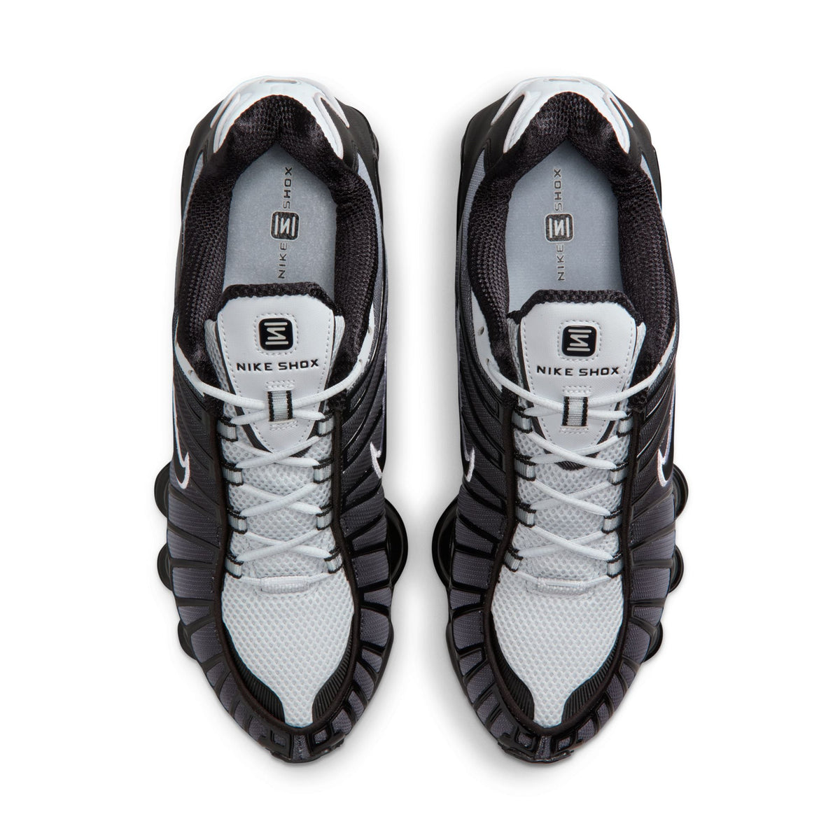 Nike Shox TL - BLACK/WHITE-PURE PLATINUM for Men - product image from the listing.