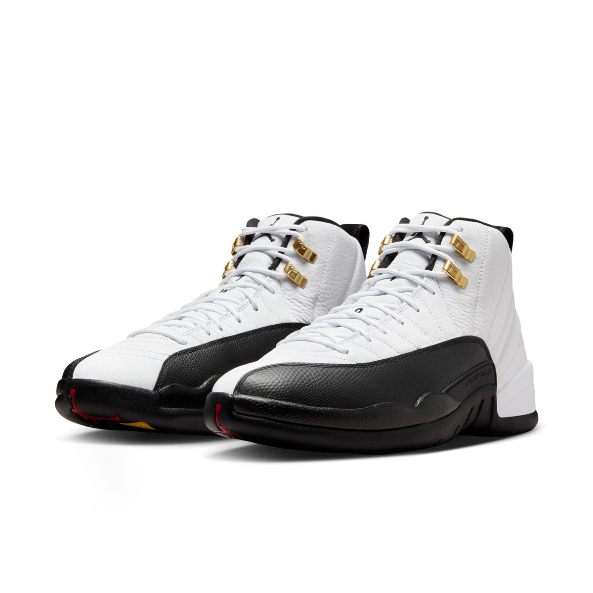 Air Jordan 12 Retro "Taxi" - WHITE/BLACK-TAXI for Men - product image from the listing.