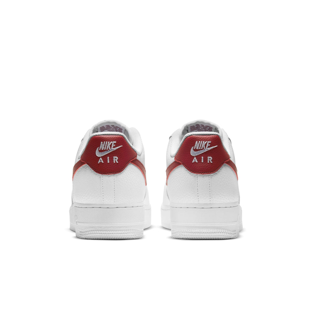 Nike Air Force 1 '07 - WHITE/TEAM RED-WHITE for Men - product image from the listing.