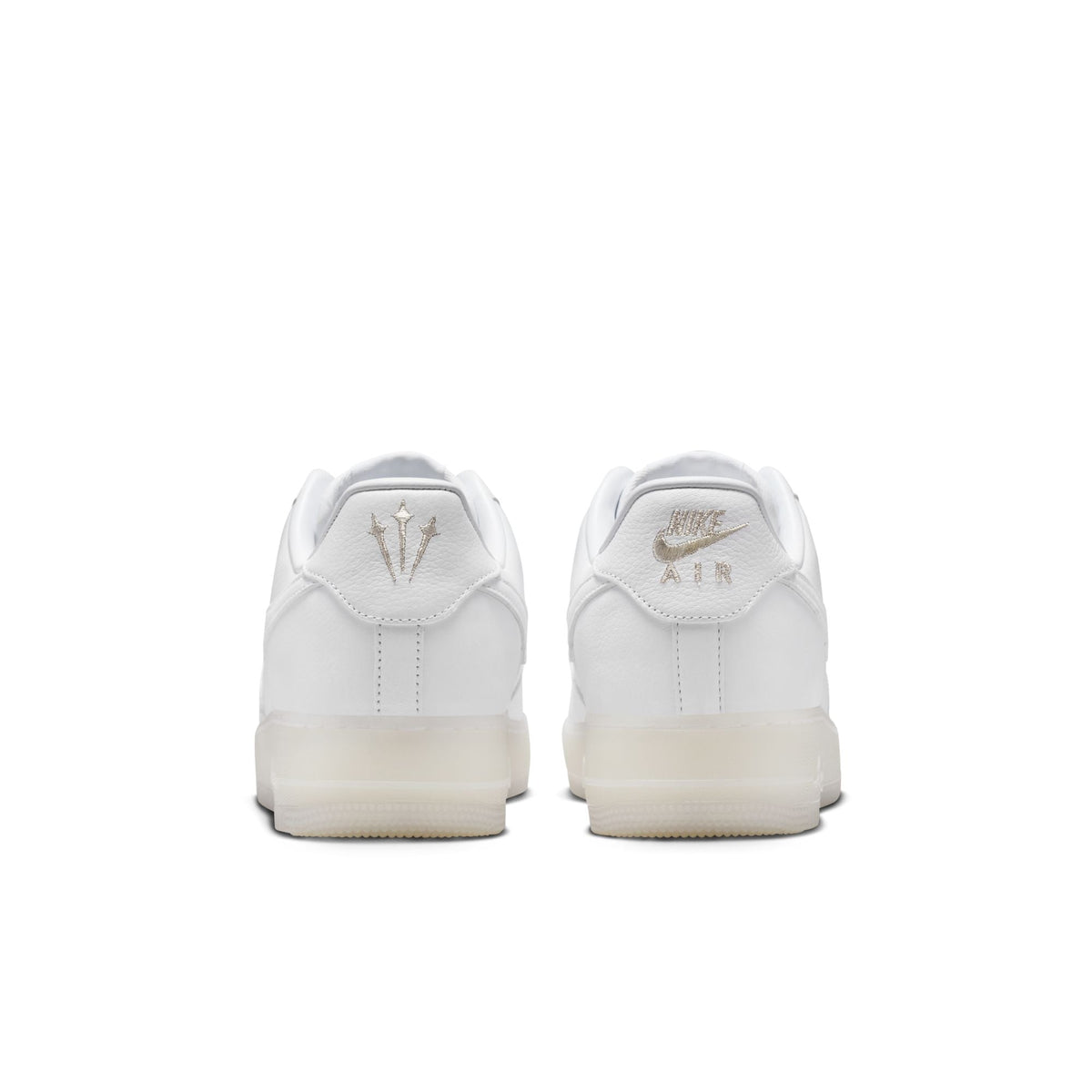 Nike Nocta Air Force 1 Low - WHITE/COBALT TINT-METALLIC SILVER for Men - product image from the listing.
