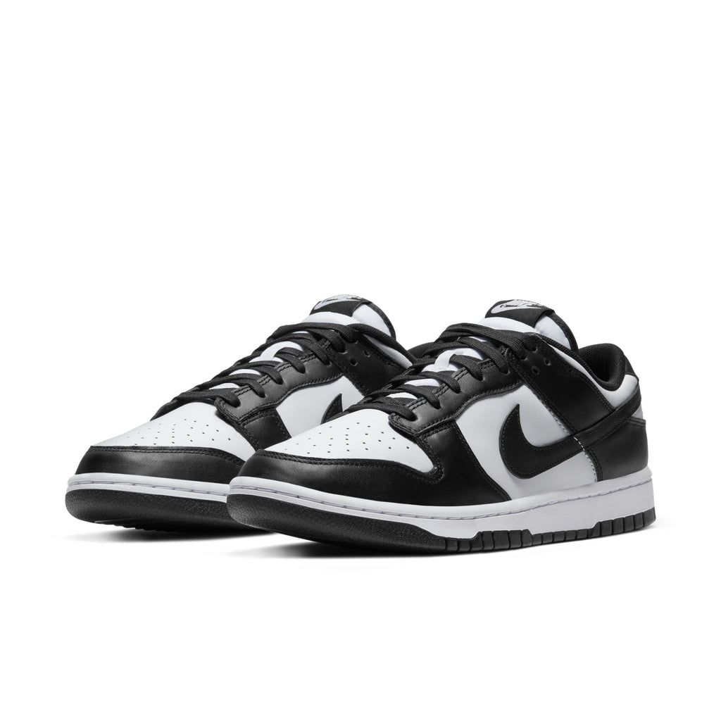 Nike Dunk Low Retro- WHITE/BLACK-WHITE for Men - product image from the listing.