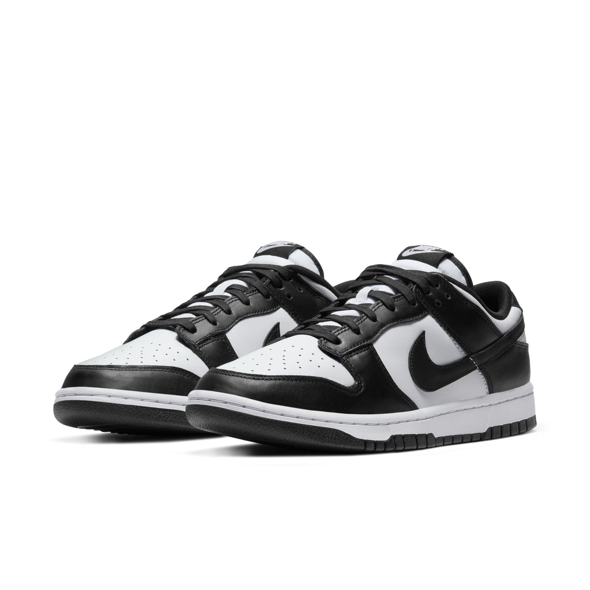 Nike Dunk Low Retro- WHITE/BLACK-WHITE for Men - product image from the listing.