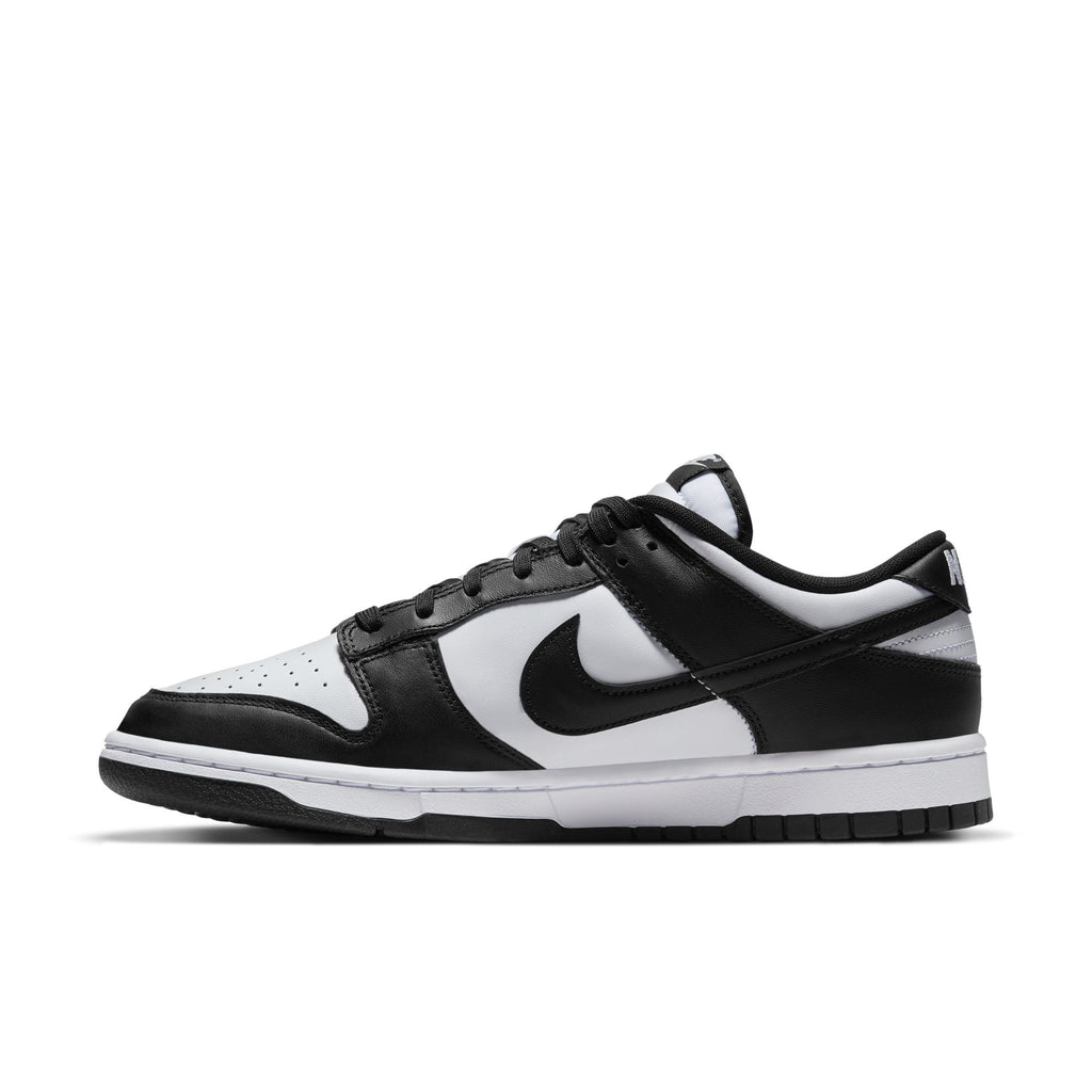 Nike Dunk Low Retro- WHITE/BLACK-WHITE for Men - product image from the listing.