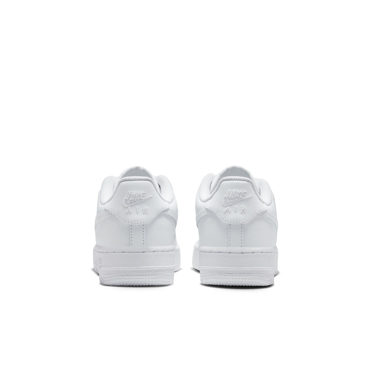 Nike Air Force 1 LE (GS) in WHITE/WHITE - product image from the listing.